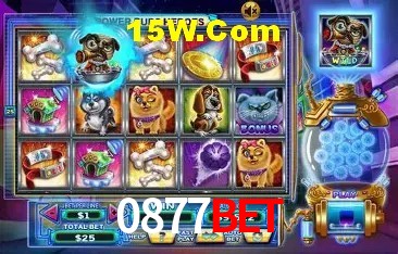 Slots com jackpots e giros grátis na 0877Bet
